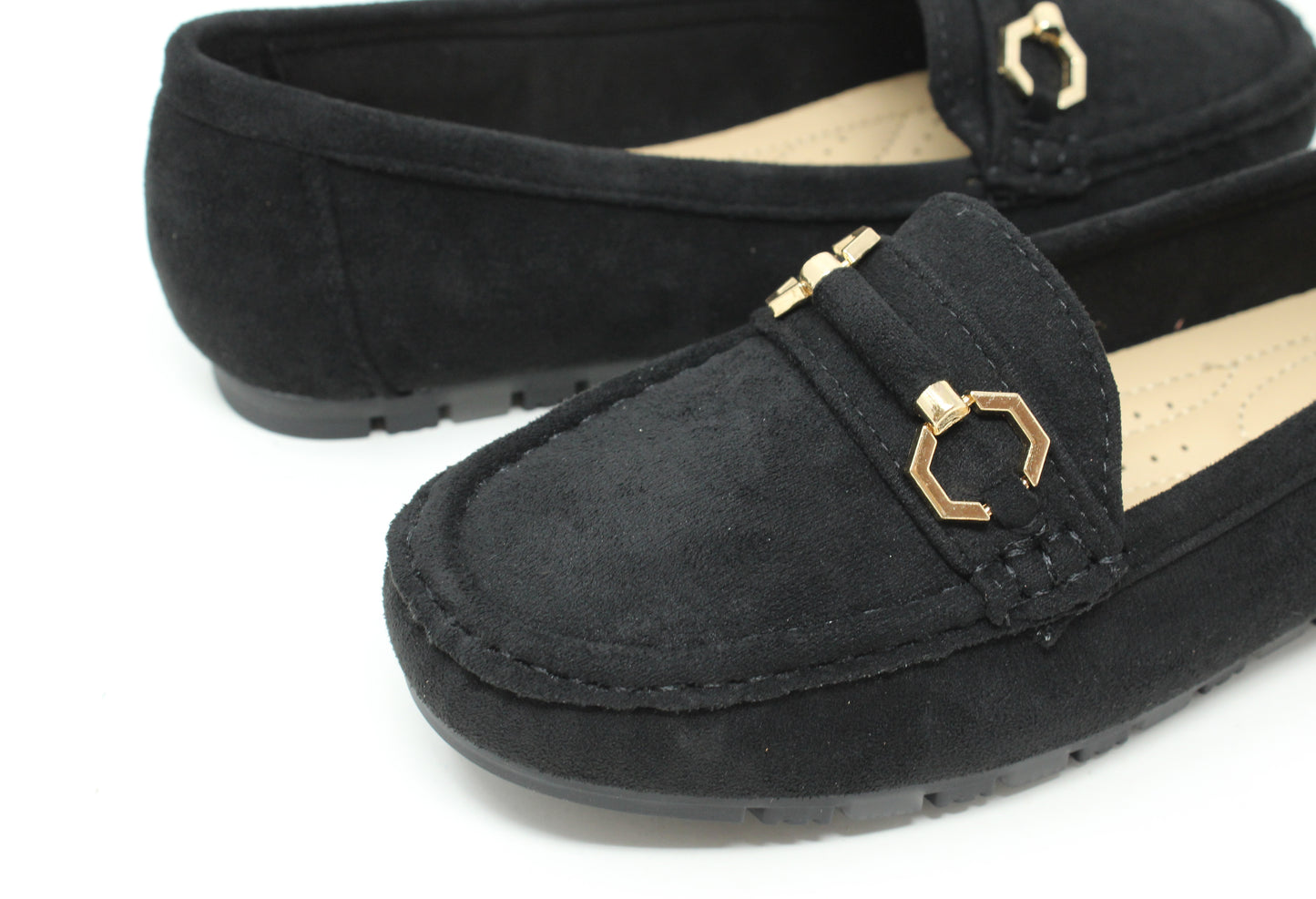 Hex Buckle Loafer