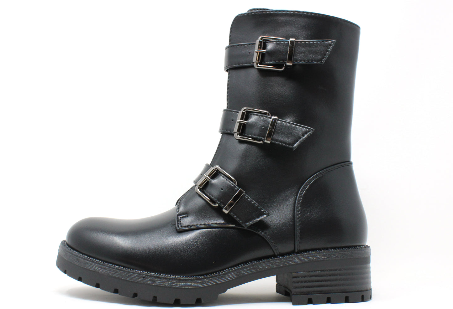 Triple Buckle Boot