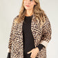 Quilted Leopard Print Jacket