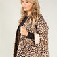 Quilted Leopard Print Jacket