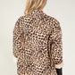 Quilted Leopard Print Jacket