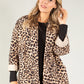 Quilted Leopard Print Jacket