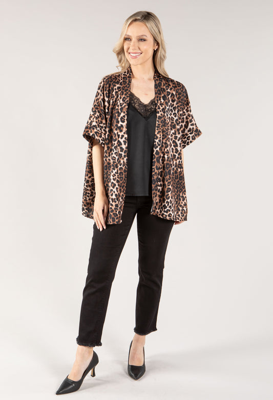 Animal Print Overshirt