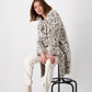 Longline Leopard Print Cardigan