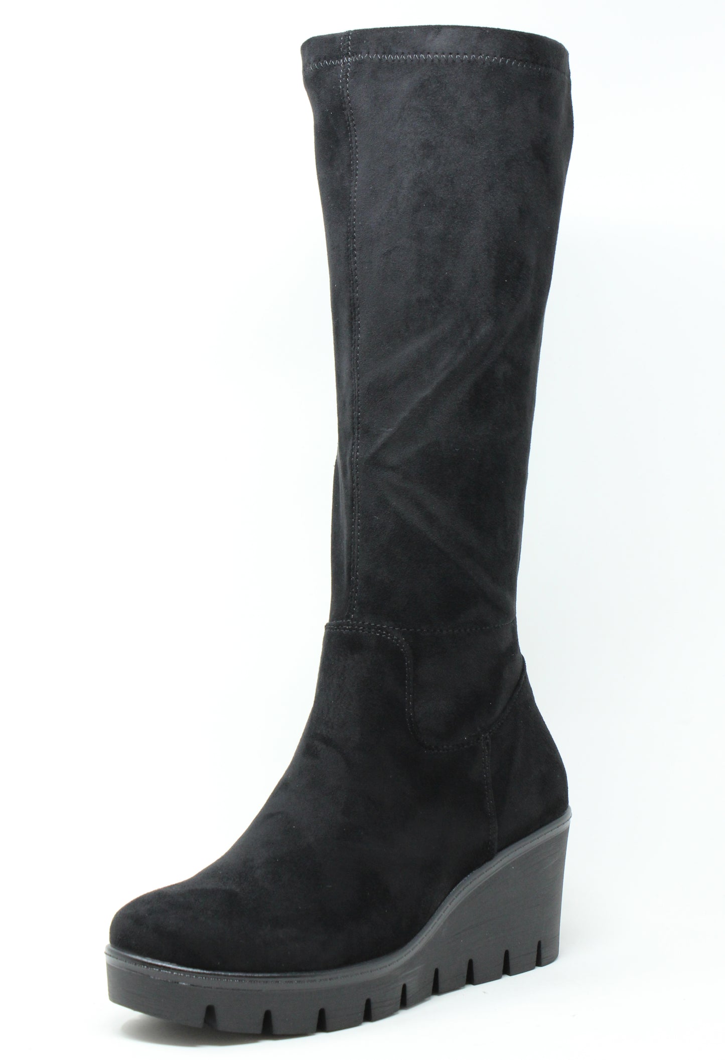 Knee High Wedge Boot