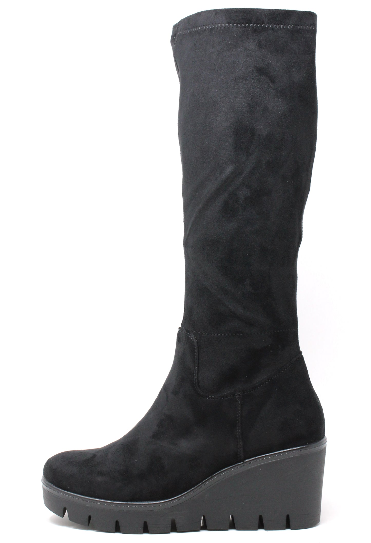 Knee High Wedge Boot