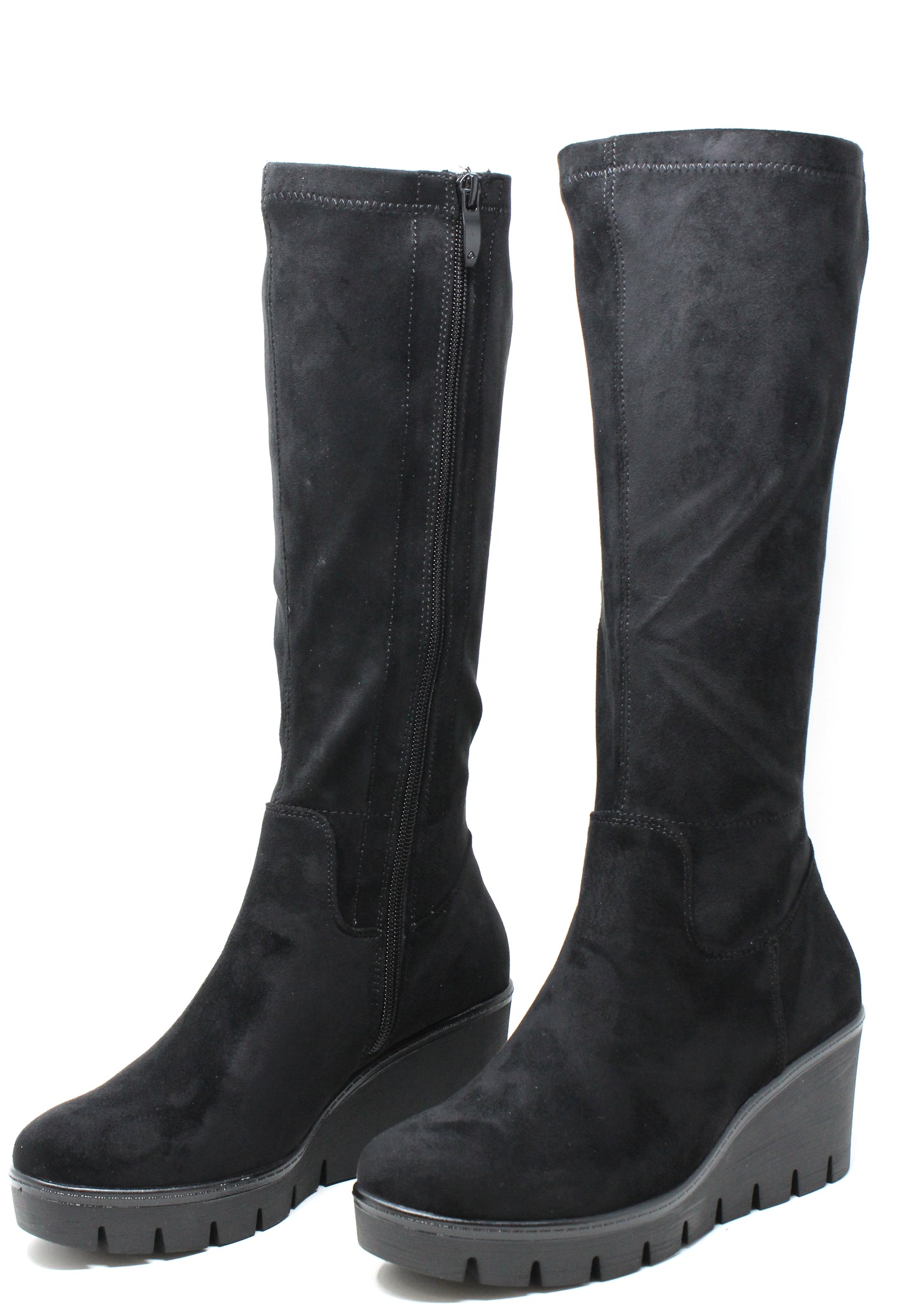 Knee High Wedge Boot