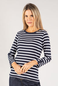 Long Sleeve Striped Top