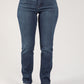 "Ab"solution® Indigo High Rise Straight Leg Jeans