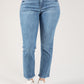 "Ab"solution® High Rise Slim Straight Leg Jean