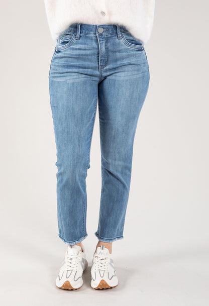 "Ab"solution® High Rise Slim Straight Leg Jean