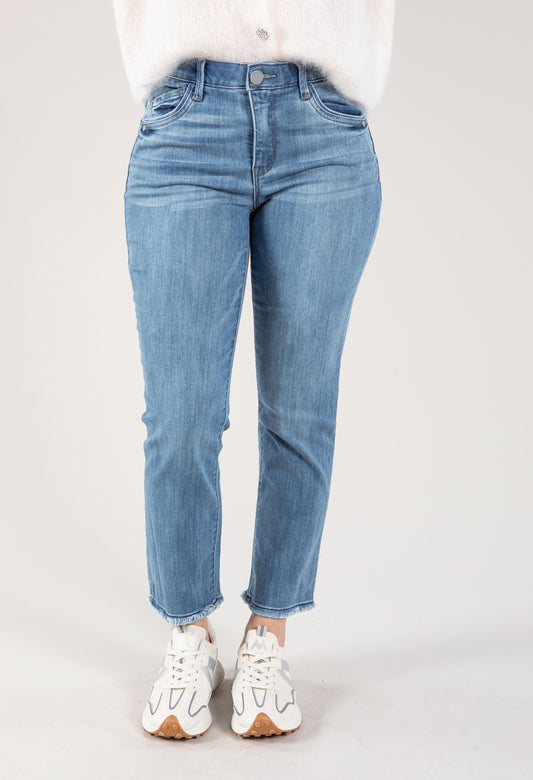 "Ab"solution® High Rise Slim Straight Leg Jean