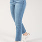 "Ab"solution® High Rise Slim Straight Leg Jean