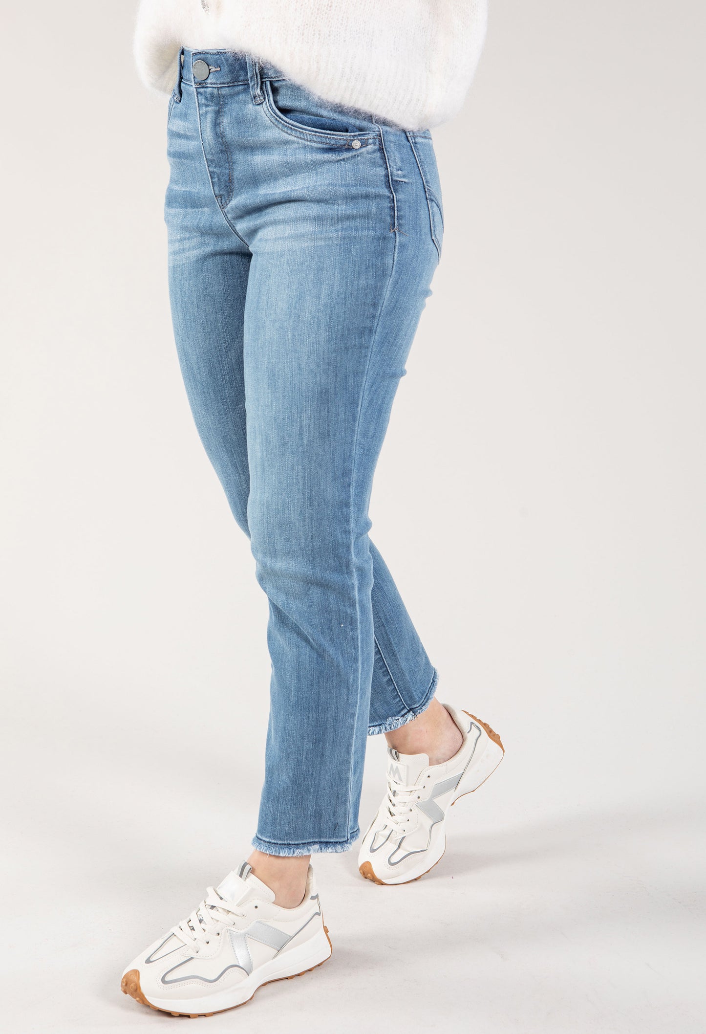 "Ab"solution® High Rise Slim Straight Leg Jean