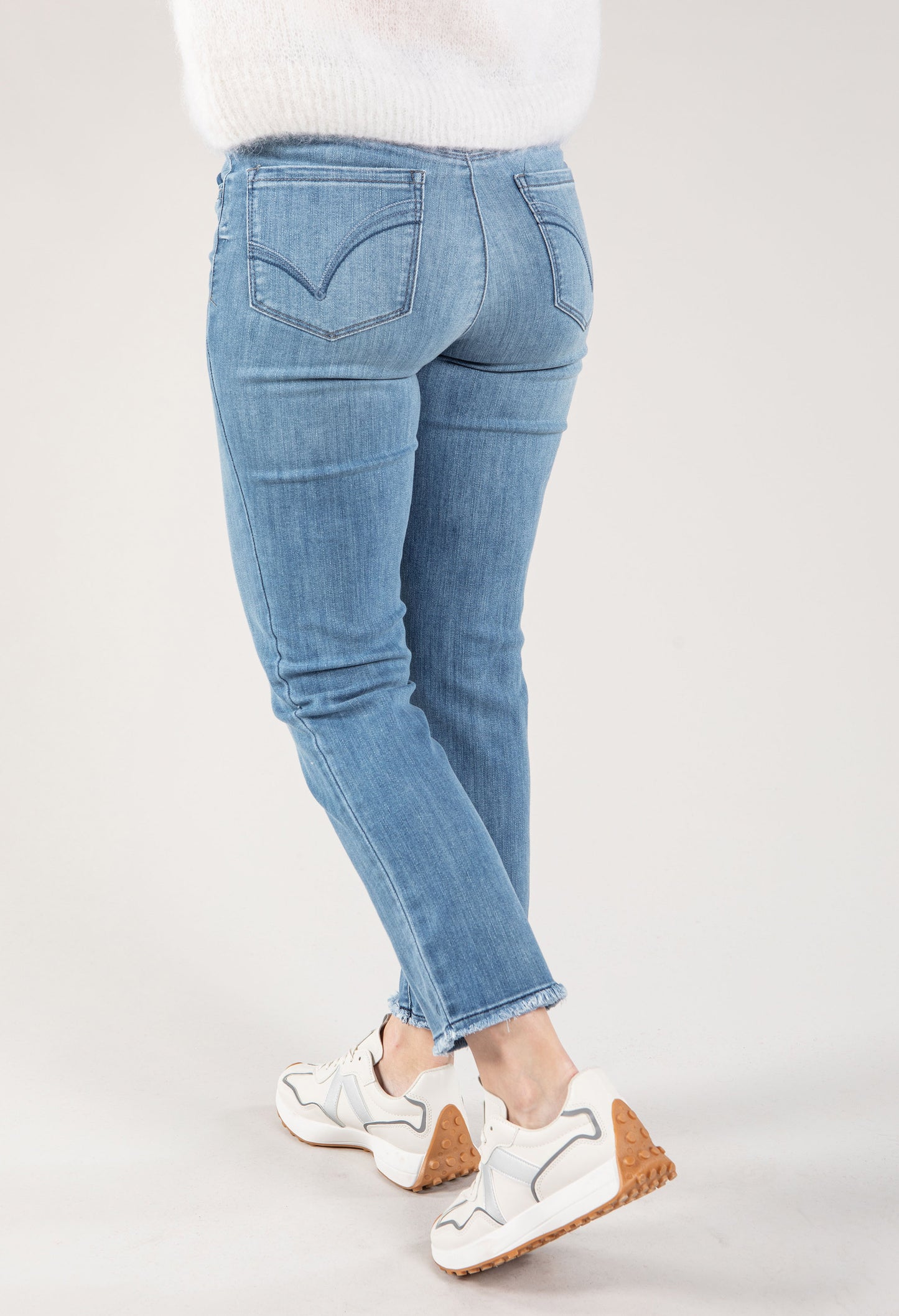 "Ab"solution® High Rise Slim Straight Leg Jean