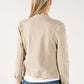 Soft Biker Style Jacket