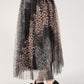 Animal Print Tulle Skirt