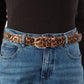 Leo Print Belt