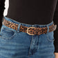 Leo Print Belt