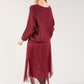 Knit Pop Over Tulle Dress