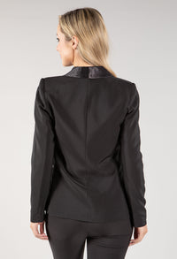 Silk Lined Single Breasted Blazer