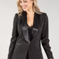 Silk Lined Single Breasted Blazer