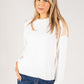 Super Soft Geometric Self Diamond Design Pullover