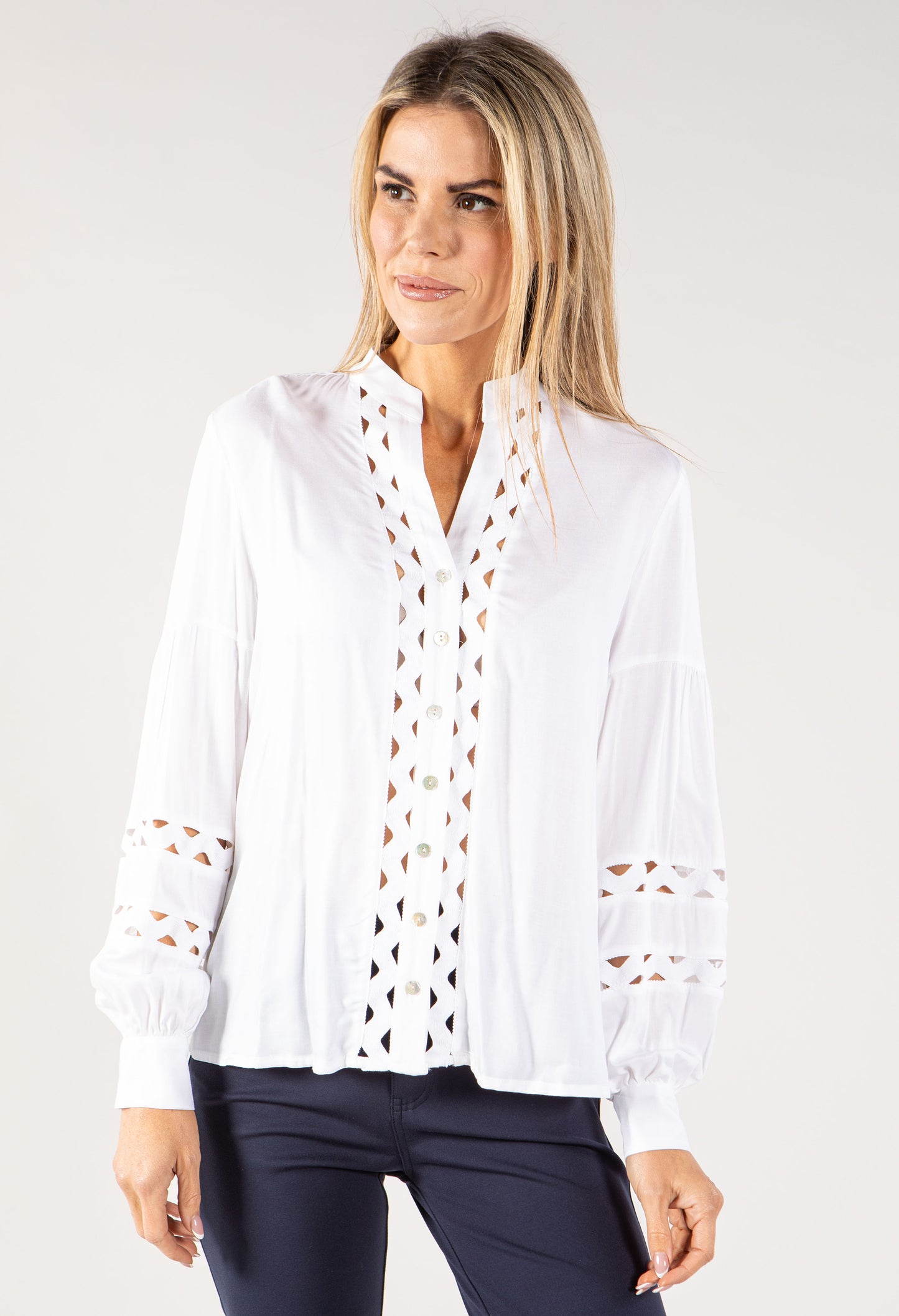 Cut-out Detail Shirt