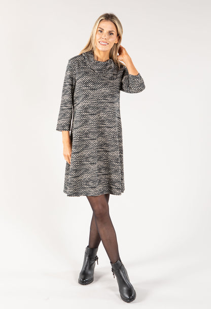 Patterned Knit Dress