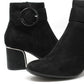 Faux Suede Ankle Boot