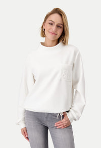 Soft Feel Tie Hem Sweatshirt