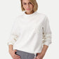 Soft Feel Tie Hem Sweatshirt