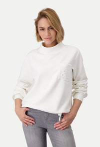 Soft Feel Tie Hem Sweatshirt