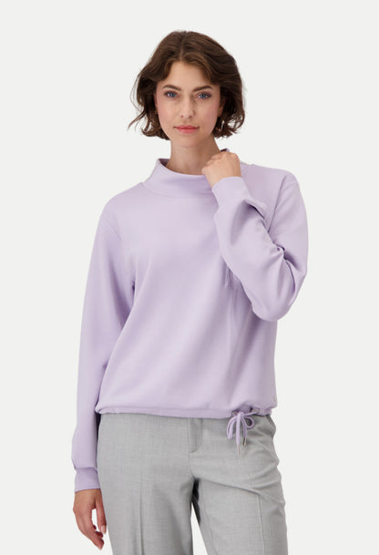 Soft Feel Tie Hem Sweatshirt