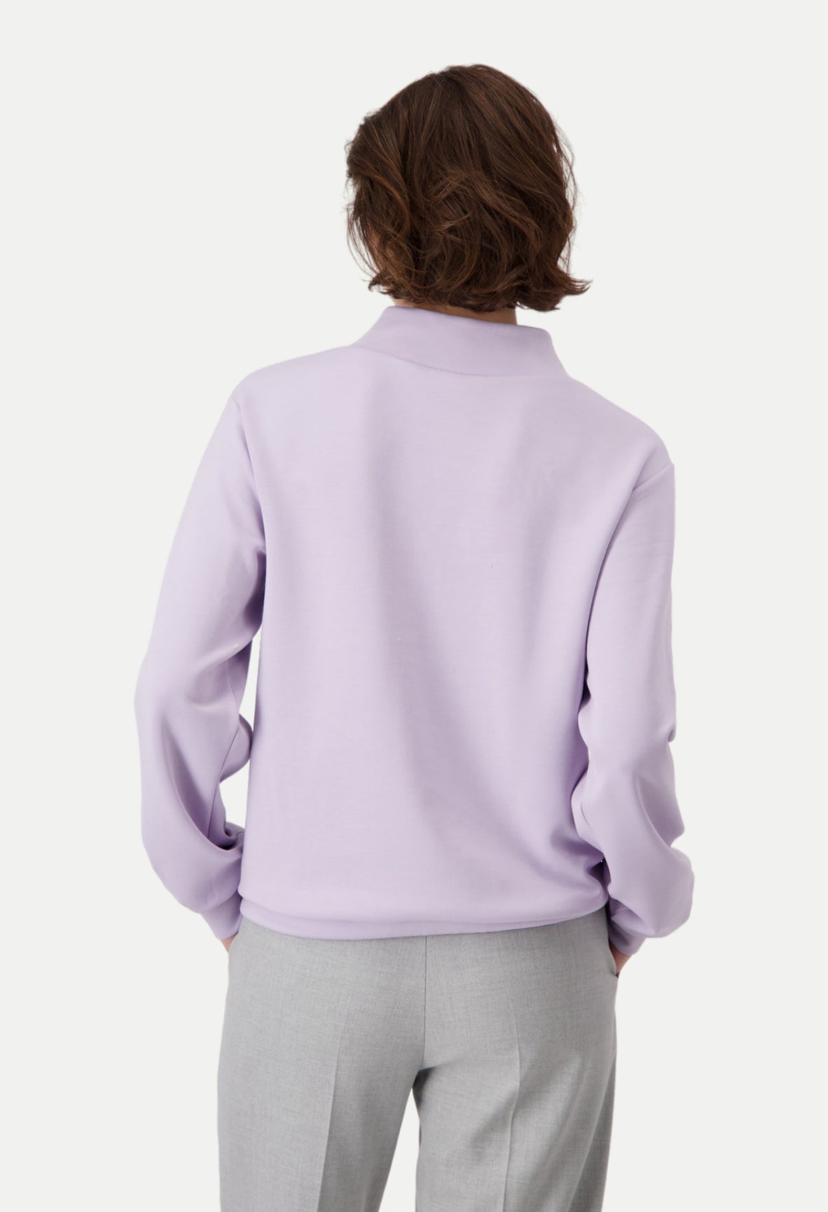 Soft Feel Tie Hem Sweatshirt