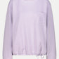 Soft Feel Tie Hem Sweatshirt