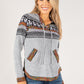 Nordic Style Hooded Pullover