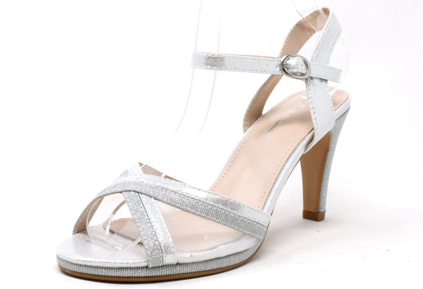 Cross Ribbon Heel