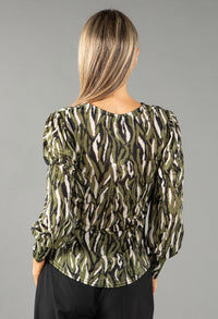 Animal Printed Top