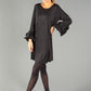 Bell Sleeve Diamante Dress