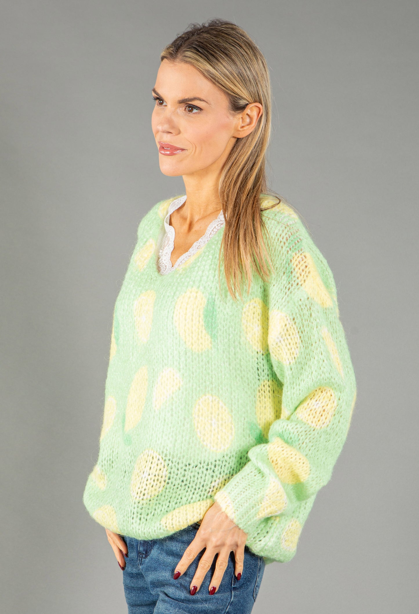 Lemon Knit Pullover