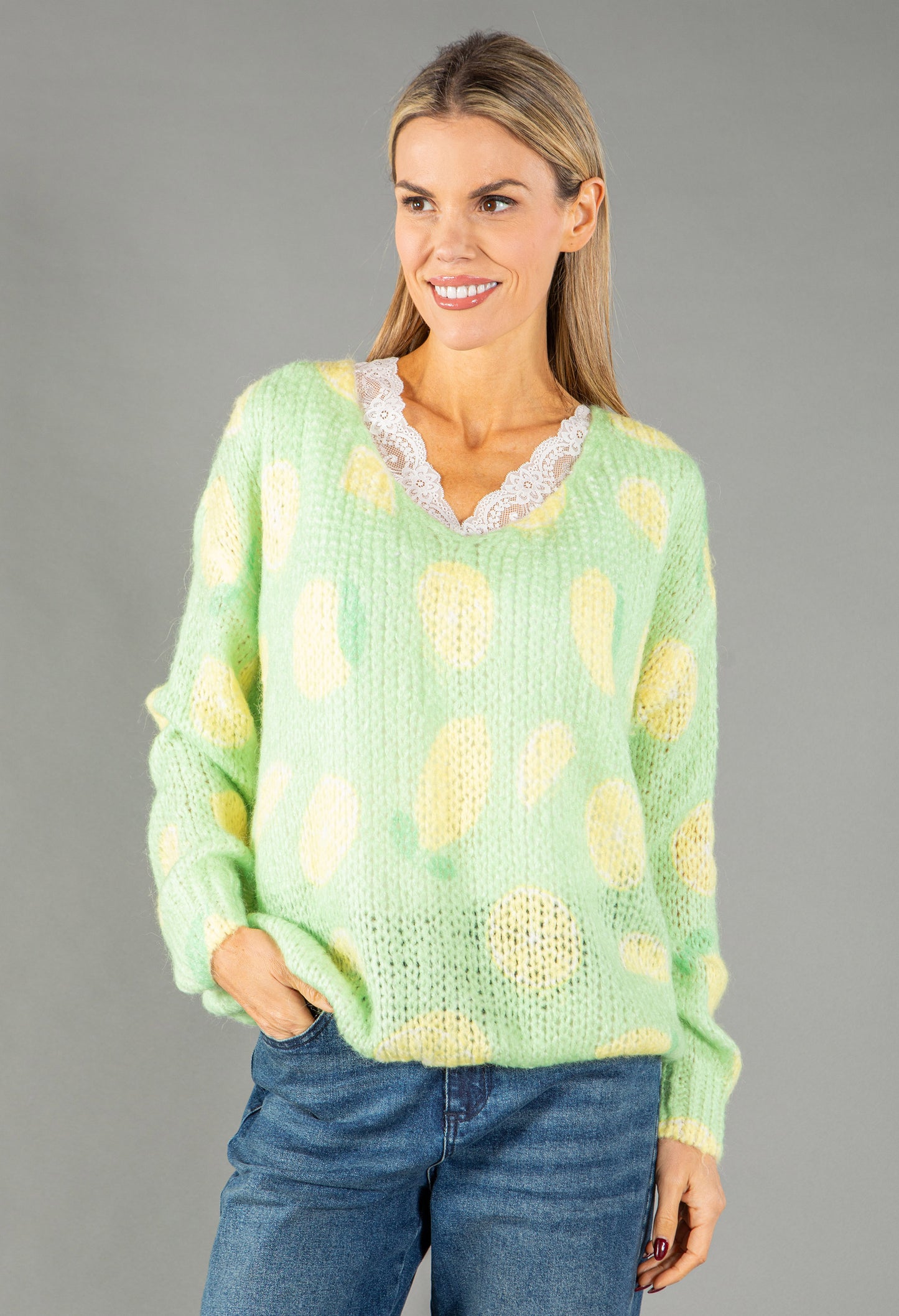 Lemon Knit Pullover