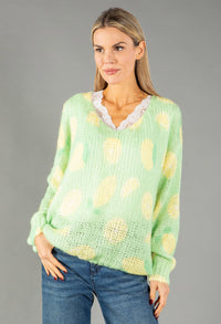 Lemon Knit Pullover