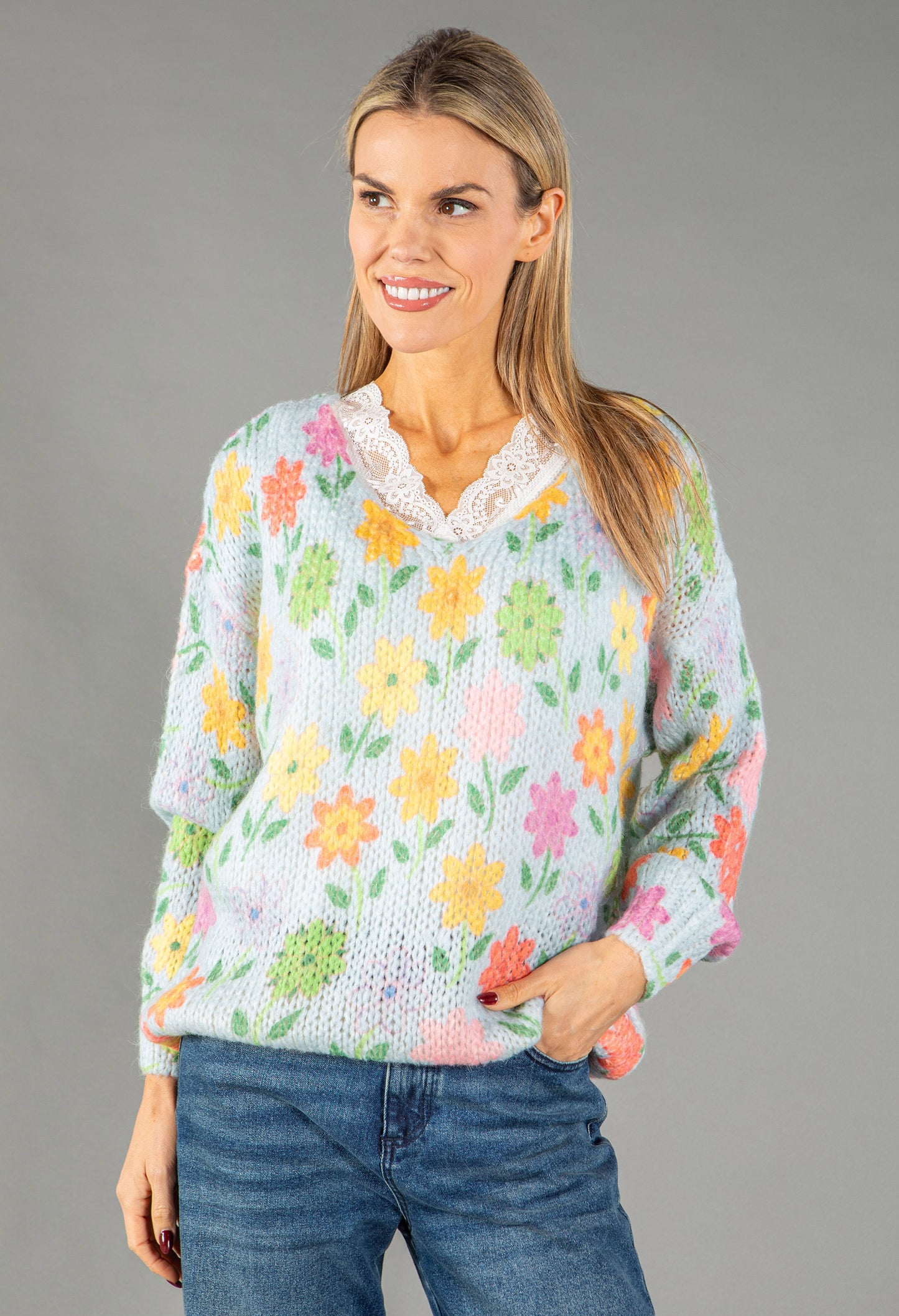 Sunflower Knit Pullover