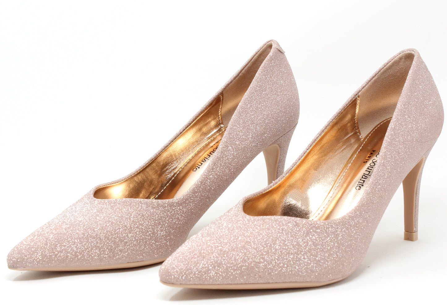 Shimmer Court Heel