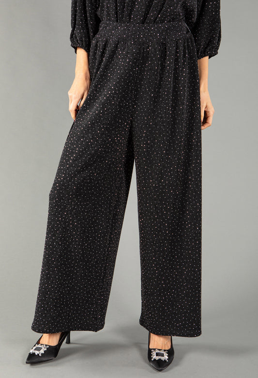 Diamante Detail Sparkle Trouser