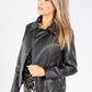 Faux Leather Biker Jacket