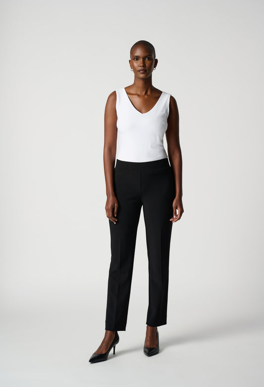 Slim Mid-rise Trousers