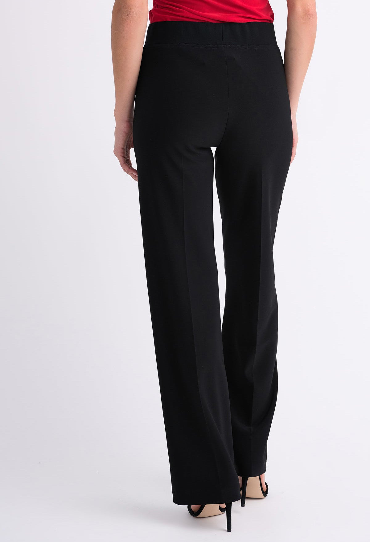 Flare High-Waisted Trousers