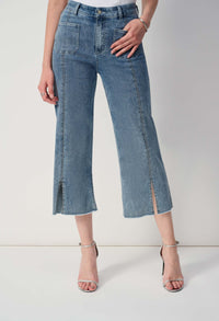 High Waist Cropped Jeans